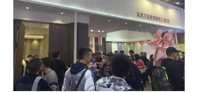 帝森元福亮相第12届广州定制家居展，门墙柜系统圈粉无数！
